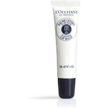 L'Occitane Shea Butter Ultra Rich Lip Balm 12Ml Enriched With 10% Shea Butter 99% Natural Origin Ingredients Luxury & Clean Beauty Lip Care For All Skin Types