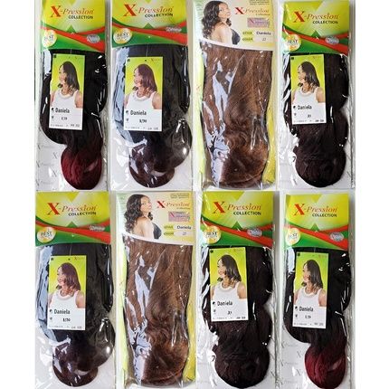 X-Pression Collection Daniela 15" Weave Style 100% Synthetic Hair Extensions