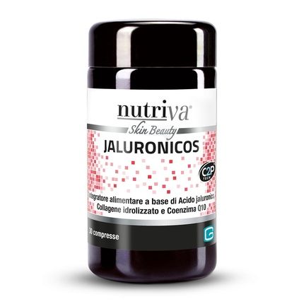 Nutriva Jaluronicos Dietary Supplement Tablets With Hyaluronic Acid, Collagen, And Q10