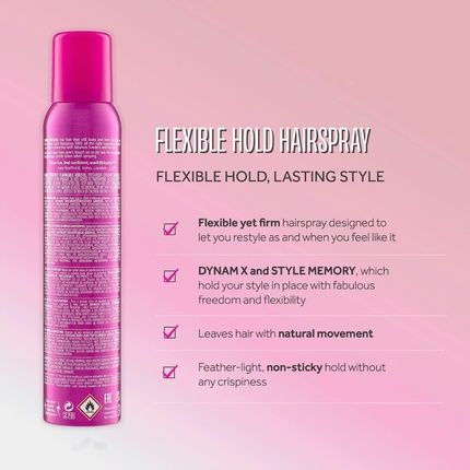 Lee Stafford Fat 'N' Flexible Fat Flexible Hold Hair Spray 200Ml - Image 3