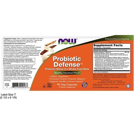 Now Foods Probiotic Defence Capsules, Pack Of 90