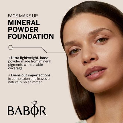 Babor Make Up Mineral Powder Foundation With Mineral Pigments 20G 01 Light - Image 3
