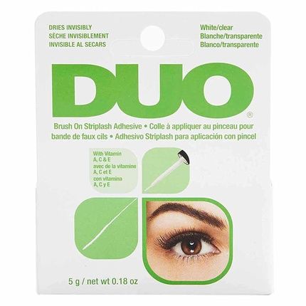 Duo Brush On Striplash Adhesive White 5G