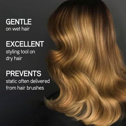 Iles Formula Conditioner Distribution Comb Gentle Wide Tooth Hair Styling Tool - White - Image 3