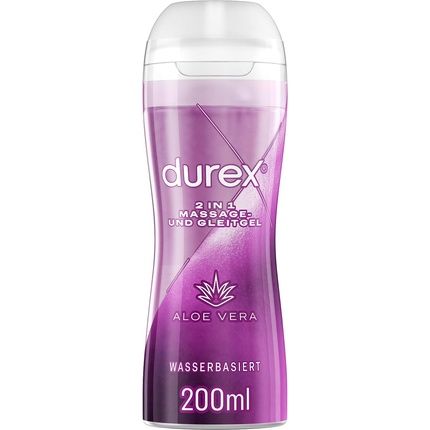 Durex Play Massage 2-In-1 Aloe Vera Lube 200Ml