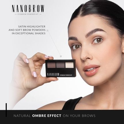 Nanobrow Eyebrow Powder Kit With Highlighter