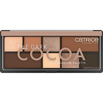 Catrice The Dark Cocoa Eyeshadow Palette Multi-Colored 8 Colors
