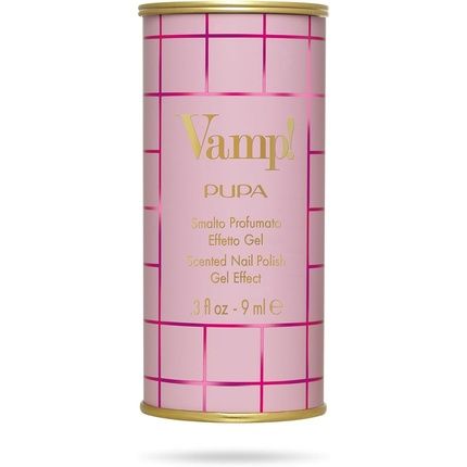 Pupa Vamp! Scented Nail Polish Effect Gel Tin 125 White Snow