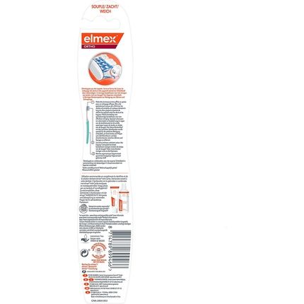 Elmex Ortho Toothbrush Soft - Suitable For Cleaning Teeth And Braces - Image 3