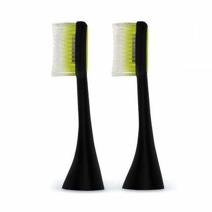 Silk'N Replacement Heads For Toothwave Soft Large Toothbrush Black 2 Pieces