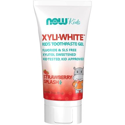 Now Kids' Xyliwhite Strawberry Splash Toothpaste Gel 85G