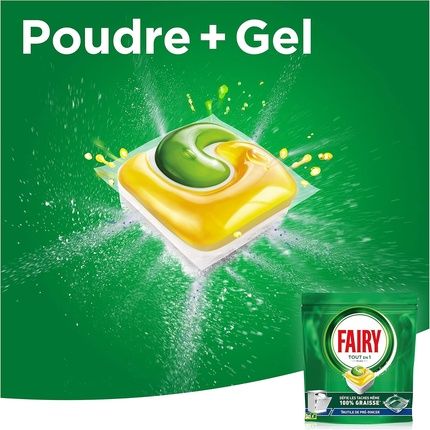 Fairy Original All In 1 Dishwasher Tablets Lemon 35 Capsules