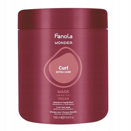 Fanola Wonder Curl Extra Care Hair Mask - 1000Ml
