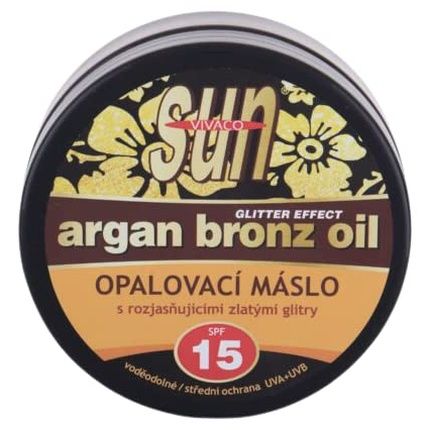 Sun Argan Bronz Oil Spf 15 With Organic Argan Oil 200Ml