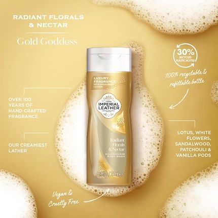 Imperial Leather Radiant Florals & Nectar Body Wash Shower Gel With Signature Oil - Image 3