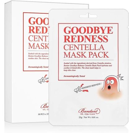 Benton Good Bye Redness Centella Mask Pack 23G
