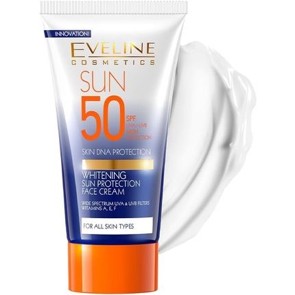 Eveline Cosmetics Sun High Protection Whitening Spf 50 Face Cream 50Ml