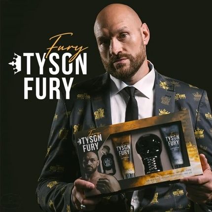 Tyson Fury Gift Set 100Ml Edt, Shower Gel, Body Lotion With Keyring