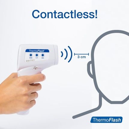 Biosynex Thermoflash Premium Noncontact Forehead Thermometer For Babies - Image 3