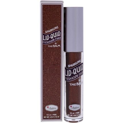 The Balm Lid-Quid Sparkling Liquid Eyeshadow Irish Coffee For Women 0.15 Oz