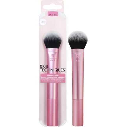 Real Techniques Tapered Cheek Makeup Brush For Blush, Highlighter, Or Loose Powder