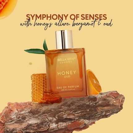 Bellavita Luxury Honey Oud Unisex Perfume 100Ml - Caramel Vanilla