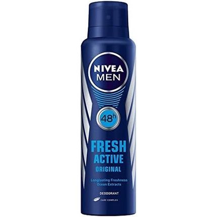 Nivea Men Deodorant Spray For Men Deodorant Protection Aluminium Free 150Ml