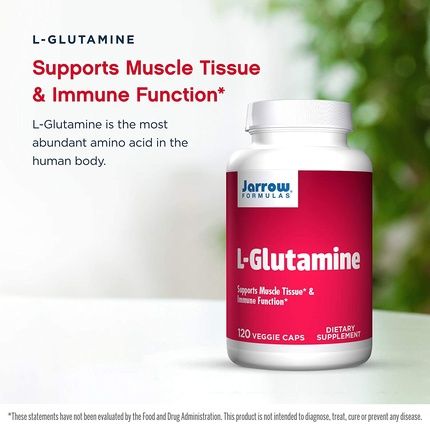 L-Glutamine 750Mg 120 Capsules Jr - Image 3