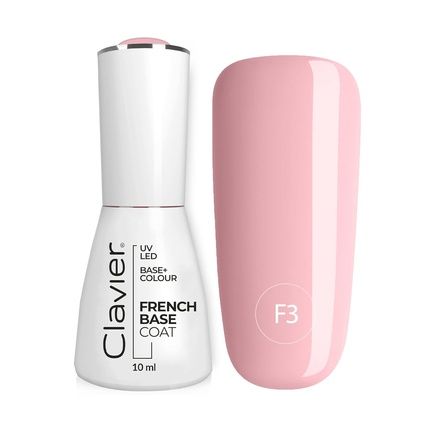 Clavier Uv Nail Polish Rubber Base Manicure & Pedicure 10Ml Lollipop