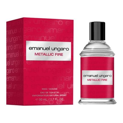 Emanuel Ungaro Metallic Fire Men Eau De Toilette Spray 50Ml