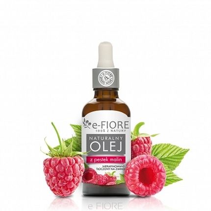 Efiore Raspberry Seed Oil Raw Coldpressed 50Ml