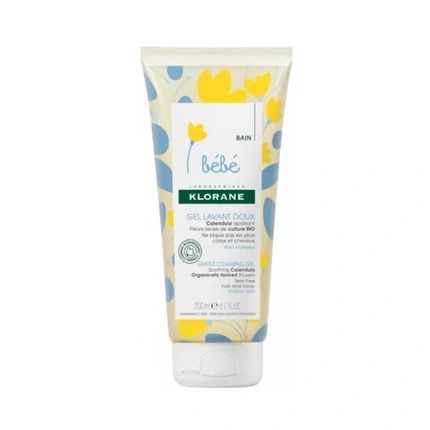 Klorane Baby Gentle Cleansing Gel 200Ml For Normal Skin And Hair