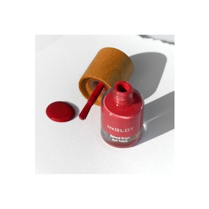 Inglot Natural Origin Nail Polish Timeless Red 009 - Image 3