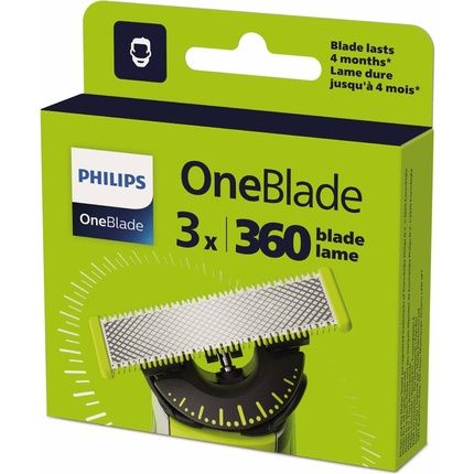 Philips Oneblade 360 Replacement Blades Qp43050 3 Pack