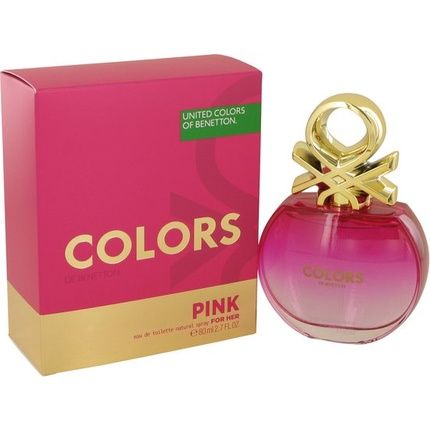 Benetton - Colors Pink Woman - Eau De Toilette - 80