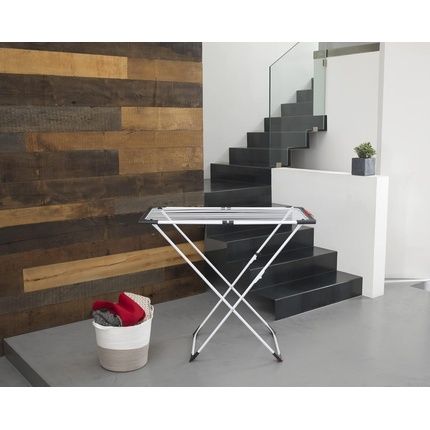 Vileda Surprise Clothes Drying Rack Steel Aluminum White 62 X 125 X 133 Cm - Image 3