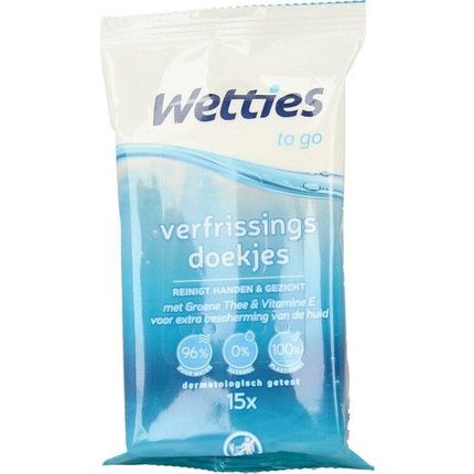 Wetties To Go Refreshing Wipes - Convenient And Refreshing Wipes For On-The-Go Use