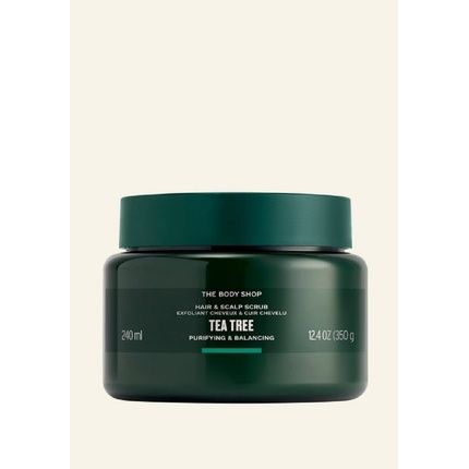 The Body Shop Tea Tree Purifying & Balancing Hair & Scalp Scrub With Vegan Silk Protein 240Ml