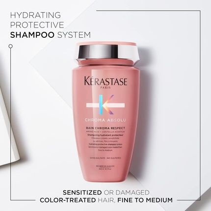 Kerastase Chroma Absolute Chroma Respect Shampoo For Sensitized Or Damaged Hair