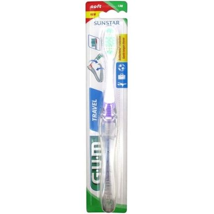 Gum Travel Toothbrush Violet