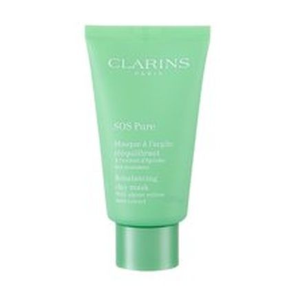 Clarins Sos Pure Rebalancing Clay Mask 75Ml For Combination To Oily Skin