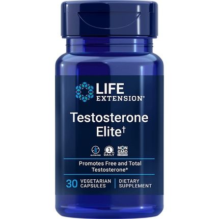 Life Extension Testosterone Elite Production Support Supplement For Men 30 Capsules