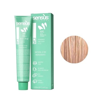 Sensus 934 Very Light Golden Copper Blonde Hair Color 100 Ml