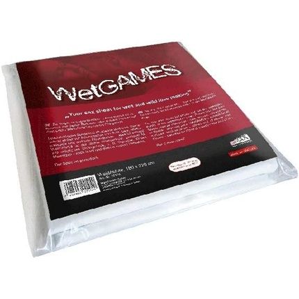 Joydivision Sexmax Wetgames Sex Sheet 220 X 180 Cm White