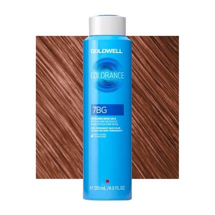Goldwell Colorance 7Bg Medium Blonde Beigegold Warm Browns 120Ml