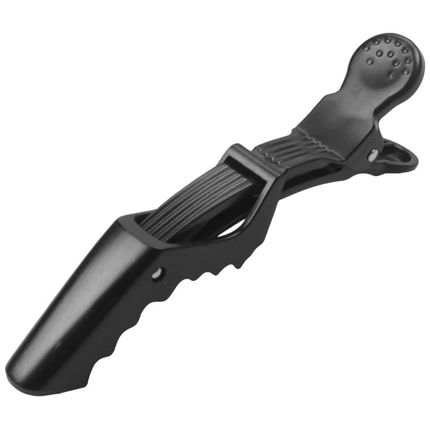 Shophair Polux Black Hair Clips 14Cm X4