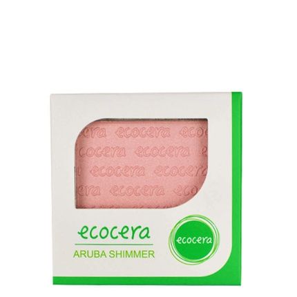 Ecocera Pressed Highlighter Vegan Shimmering Powder Face Makeup Brightener 10G - Image 3