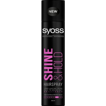 Syoss Shine & Hold Extra Strong Hair Spray 300Ml