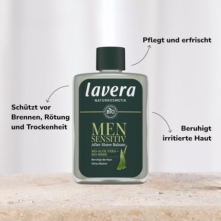 Lavera Men Sensitive After Shave Balm - Cares And Refreshes - Image 3