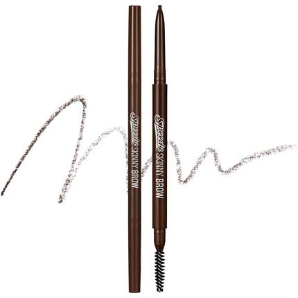 Peripera Speedy Skinny Brow Eyeliner - Long Lasting Super Slim Smudge Proof